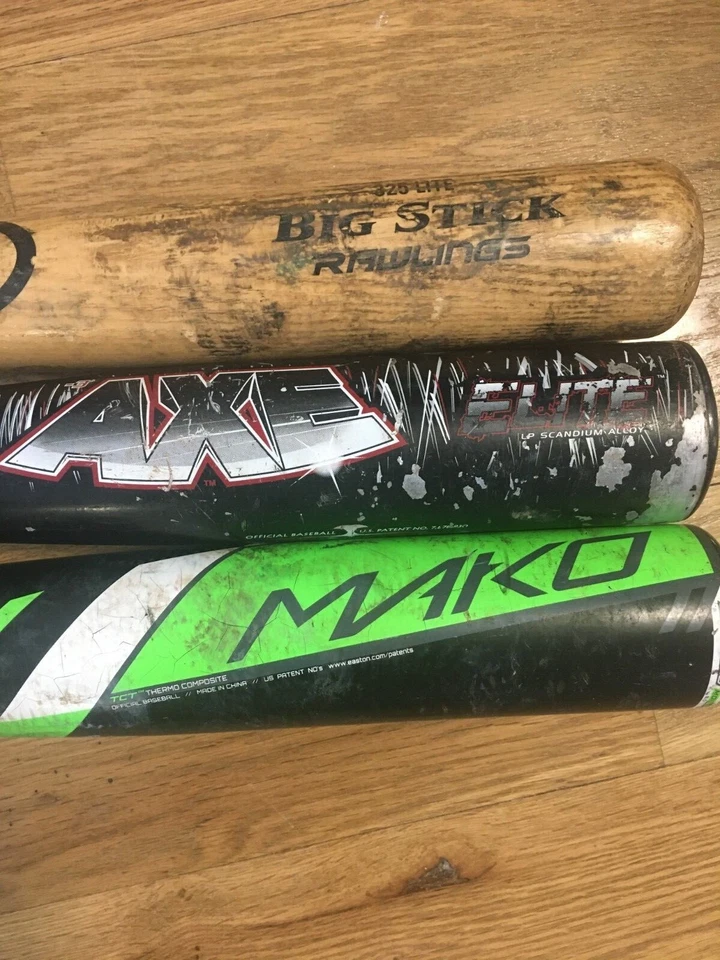Bates de béisbol compuestos y madera bbcor 32", 33" Foto 2 de 3