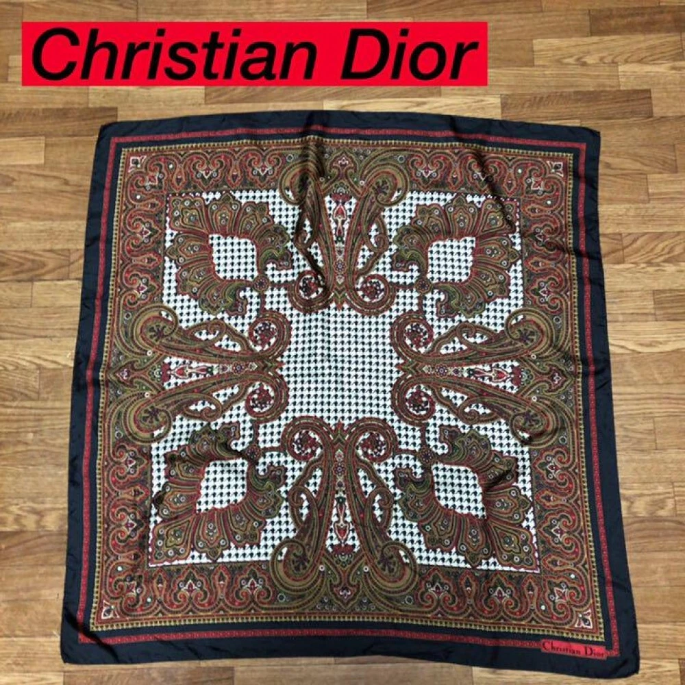 Christian Dior grande écharpe 85cm 33