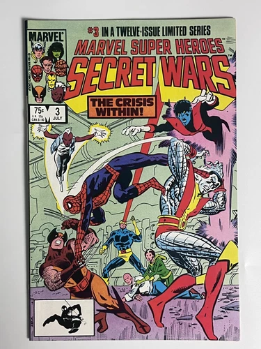 Marvel Super Heroes Secret Wars #3 (1984)  1st app. Volcana, 1st app. Titania...