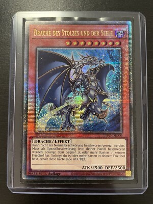 Yu-Gi-Oh! Drache des Stolzes und der Seele QCSR INFO Near Mint 1. Auflage