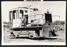 1986 Cycle Systems Inc 25-Ton General Electric Train B&W Photograph at Lynchburg
