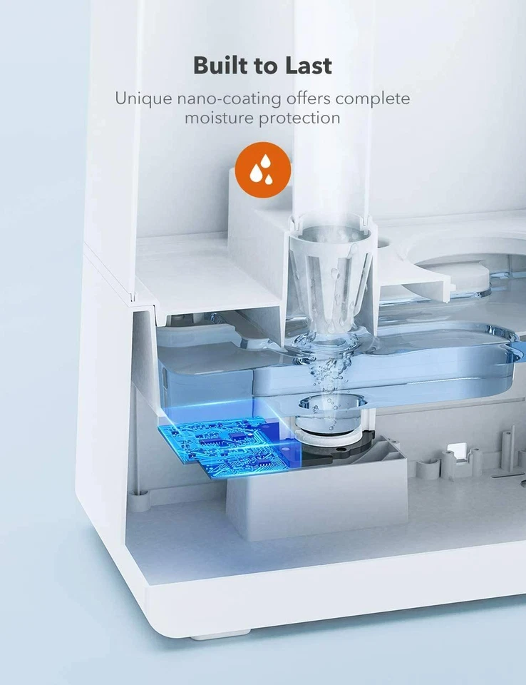 TaoTronics TT-AH025 冷雾加湿器卧室带夜灯 FD06_W — 第 3/4 张图片