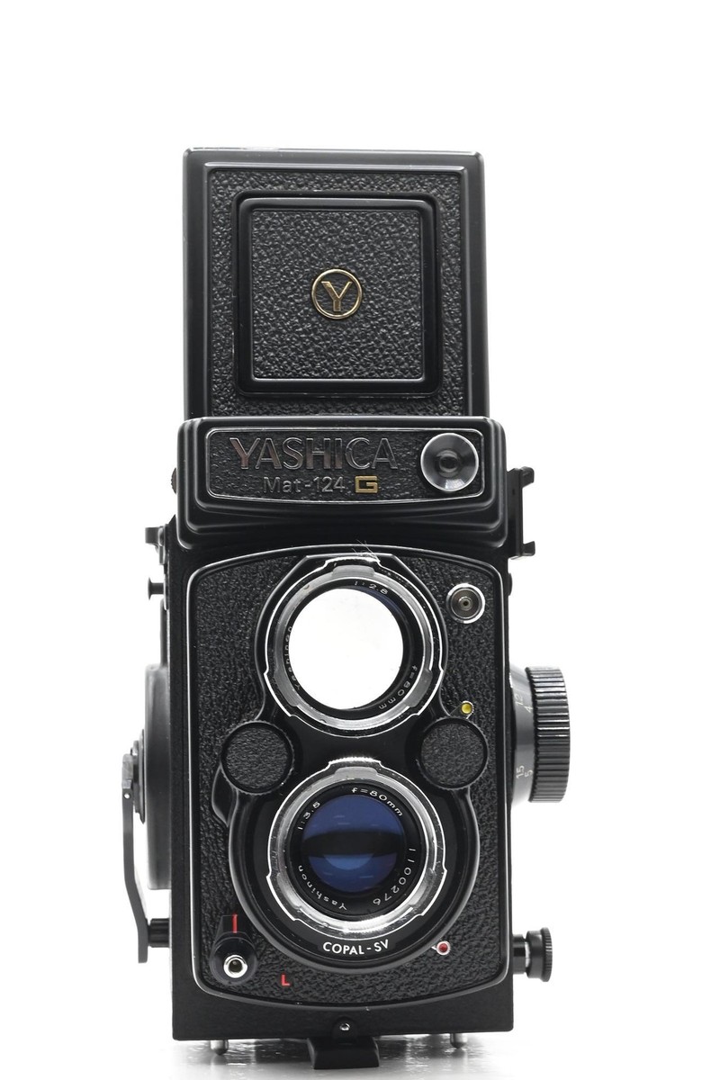 Yashica Mat-124G Twin Lens Camera 80mm 3.5 Yashinon 6x6 1-1 Yashica Mat-124G Twin Lens Camera 80mm 3.5 Yashinon 6x6 1-1
