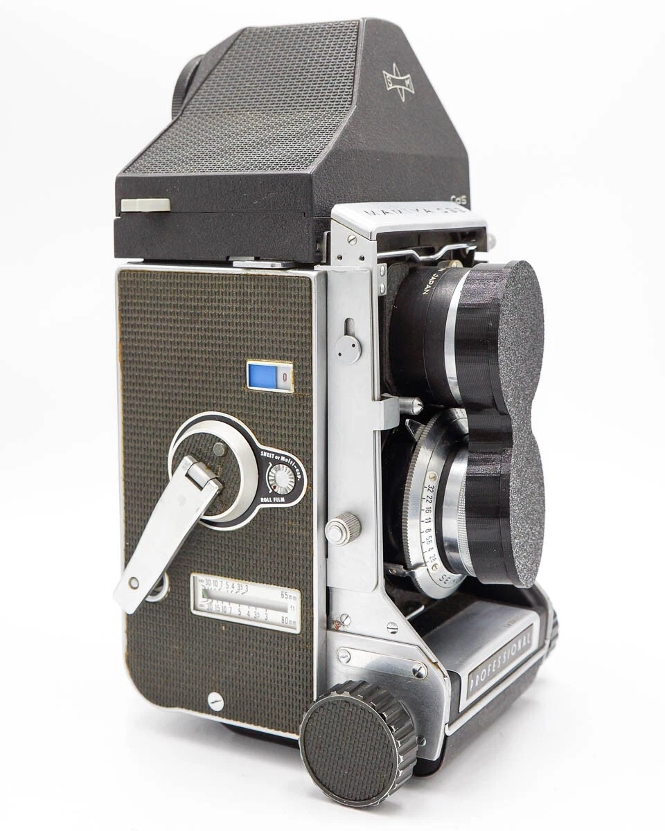 Mamiya C33 Professional TLR Camera 80mm f/2.8 Lens CdS Prism Cap #287