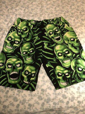 美品　Supreme 18ss Skull Pile Sweatshort Supreme Skull Pile Sweatshort Green SS18SW66 Men's Size M | eBay