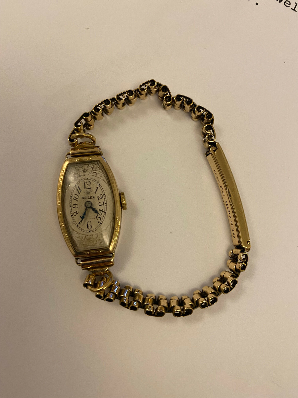 1930's ladies rolex watch