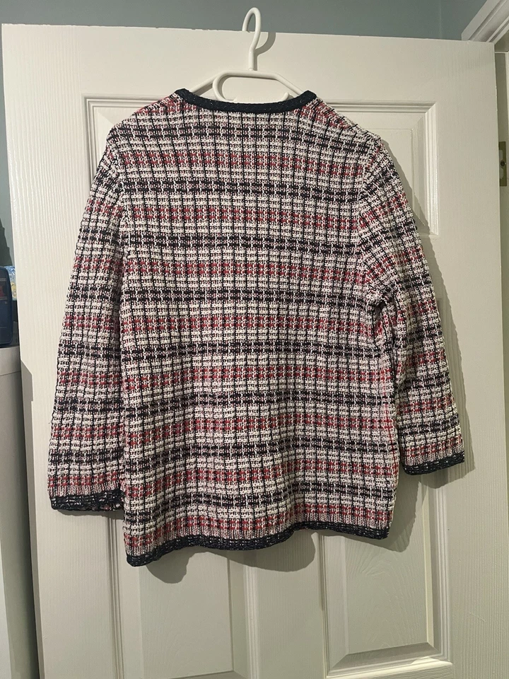 Brax Mujer Cárdigan Abierto, Talla 16 Cuello Redondo Suave Sensación Elegante Foto 2 de 4