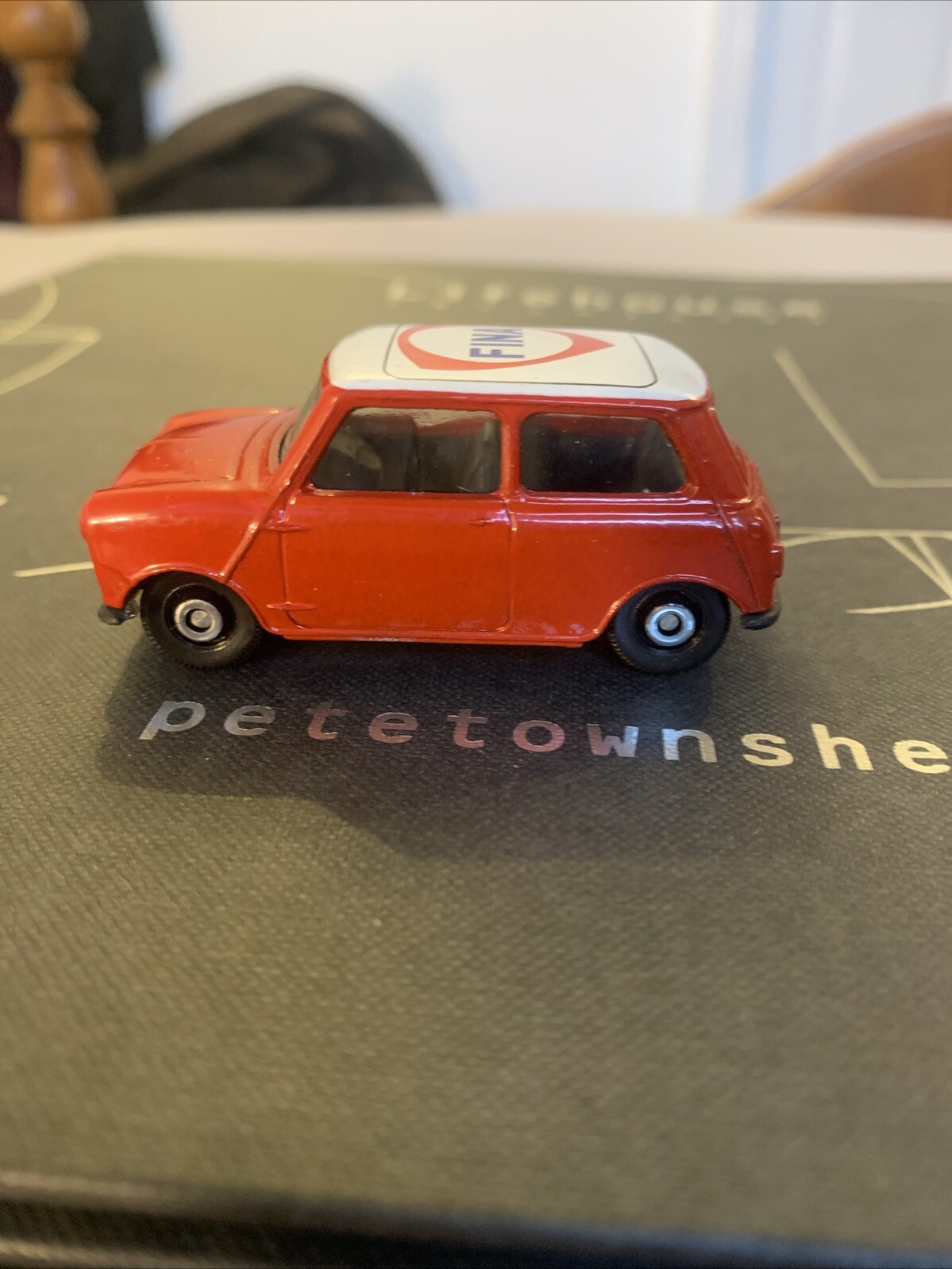 Corgi Classic Mini, Fina, - Die Cast, Red, Rare, Loose, Good Cond.