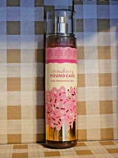 Bath & Body Works STRAWBERRY POUNDCAKE Fine Fragrance Mist 8 oz NEW