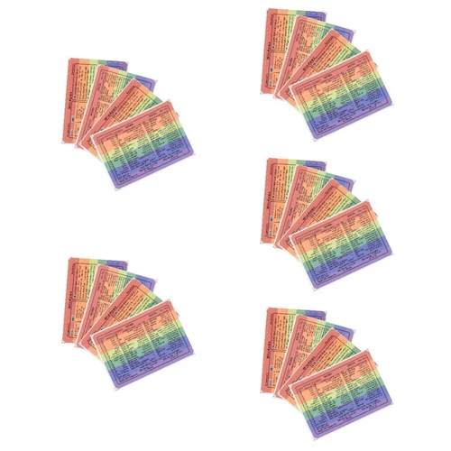  5 Count Tastaturkürzel-Aufkleber Fräulein Ästhetisches Briefpapier