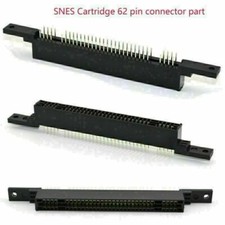 Super Replacement SNES Cartridge 62 Pin Connector Part Slot Cartridge Quickly