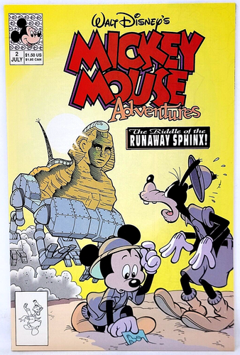 Walt Disneys Mickey Mouse Adventures Comics 1 2 3 4 5 6 7 9.2NM- Copper Age 1990 - Picture 4 of 20