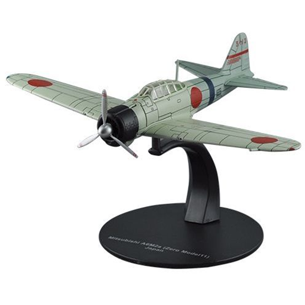 IXO/DEAGOSTINI 1/72 WW2 FIGHTER MITSUBISHI A6M2A ZERO TYPE 0 MODEL 11 ZEKE JAPAN