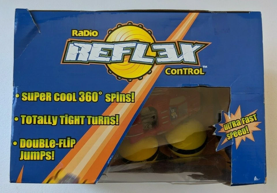 Reflex Remote Radio Control Car WowWee BRAND NEW SEALED Wild Stunts Double Side - Image 2 of 4