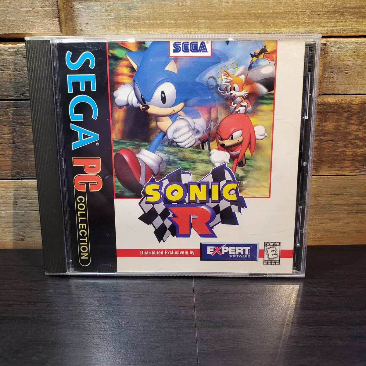 Sonic R Sega PC Collection 1999 Windows 95 98 CD-ROM Racing Video Game VERY  GOOD