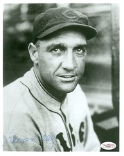 George Kelly Signed JSA COA Autographed 8X10 Photo Autograph Auto Cincinnati Red