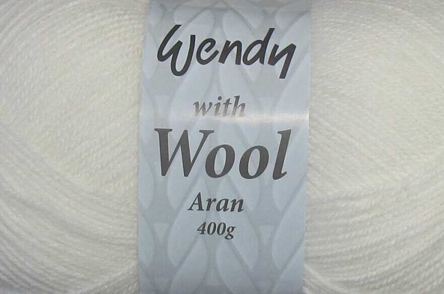 Filato Wendy Lana Aran - 400g Di Pura Lana Per Maglie E Sciarpe