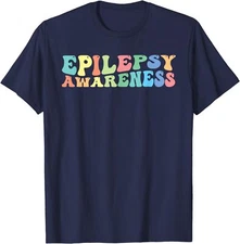 Epilepsy Brain Awareness Purple Gifts Family  Unisex T-Shirt