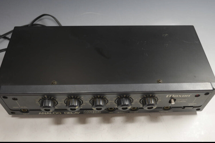 AD100 maxon ANALOG DELAY Maxon AD-100 Analog Delay Super Rare Even though it is