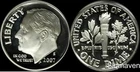 2007 S 90% Silver Roosevelt Dime Deep Cameo Gem Proof