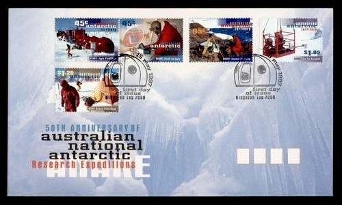 DR WHO 1997 AUSTRALIAN ANTARCTIC TERRITORY FDC ANARE  M79783
