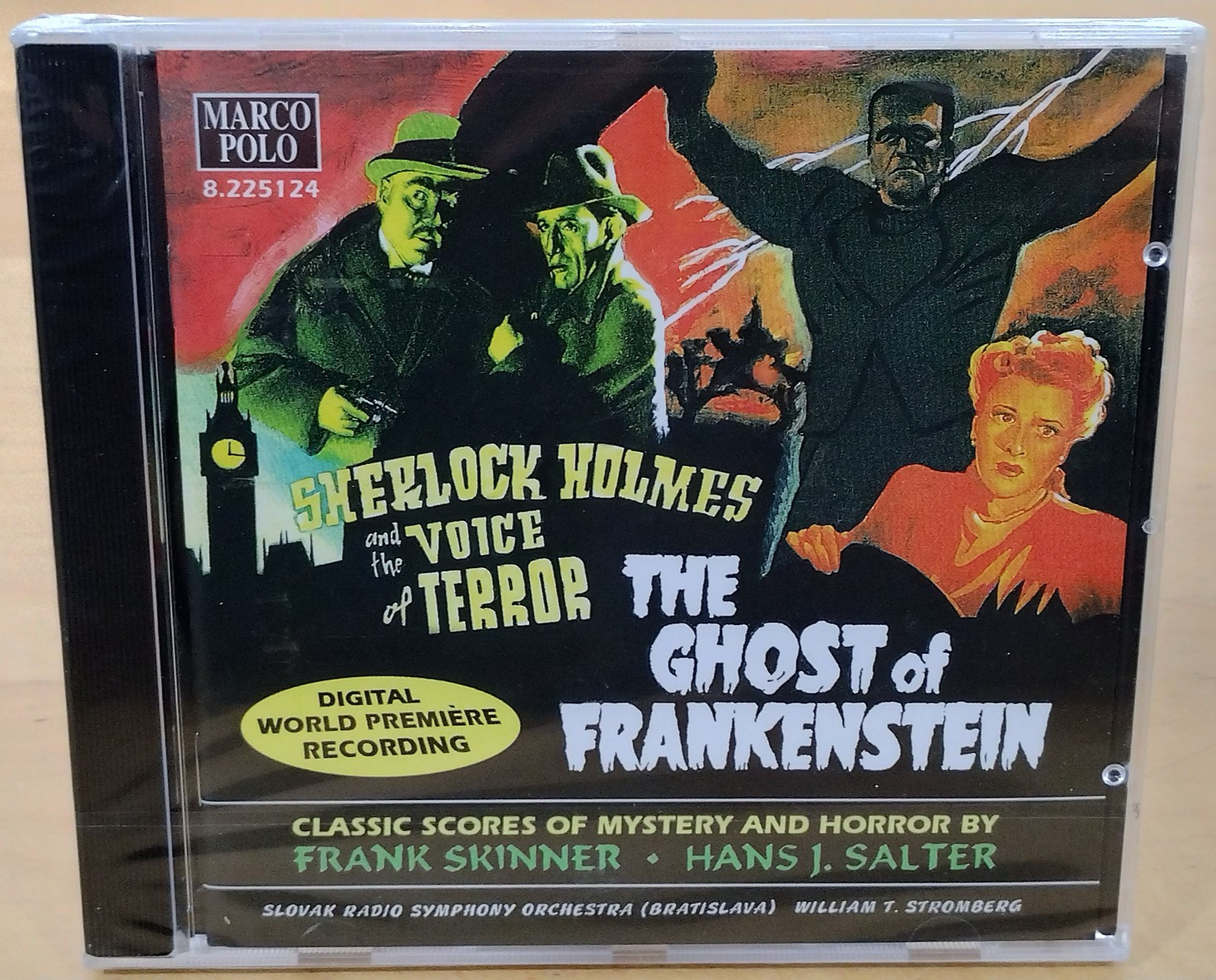 Mystery & Horror ; Sherlock Holmes & Voice - Salter & Skinner CD New & Sealed