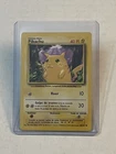 VTG Pokémon TCG Pikachu 58/102 Base Set Unlimited Non Holo Yellow Cheeks SPANISH
