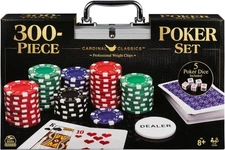 Spin Master Games, Cardinal Classics, 300-Piece Poker Set with Aluminum... 