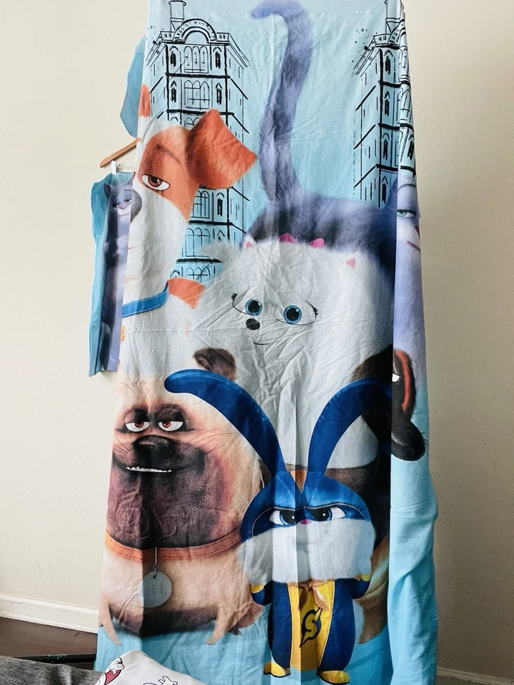 Juego de edredón Secret Life Of Pets 2 niños 2 piezas - edredón y funda de almohada Foto 2 de 4