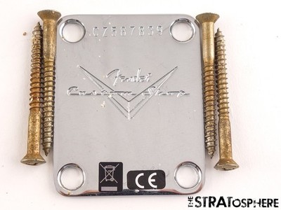 Fender USA CS Custom Shop Journeyman 59 Relic, NECK PLATE, Strat