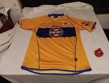 VTG cemex Club Leon Jersey monterrey bimbo Cool mexican Mena Sz Small S Pepsi 