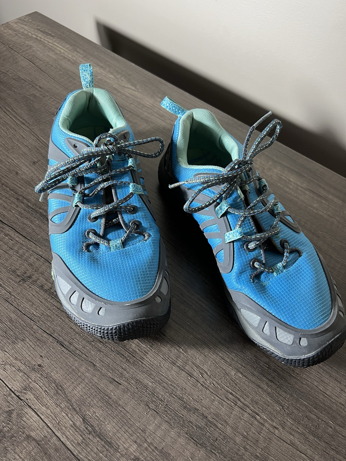Scarpa da ginnastica Merrell Proterra da donna taglia 8 5 Sea Shore grigio teal HikeTrail