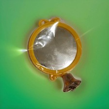 Small Mirror and Bell   Toy For Birds
