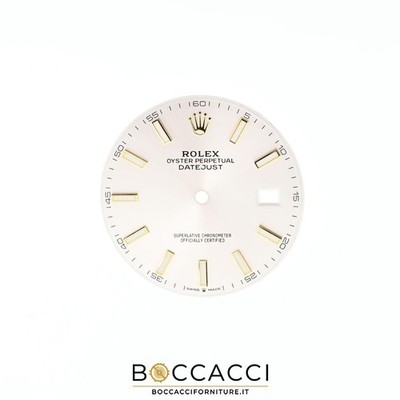 ROLEX Argentee Dial for Datejust 41 126333 126303 Chromalight (EXCELLENT STATE)