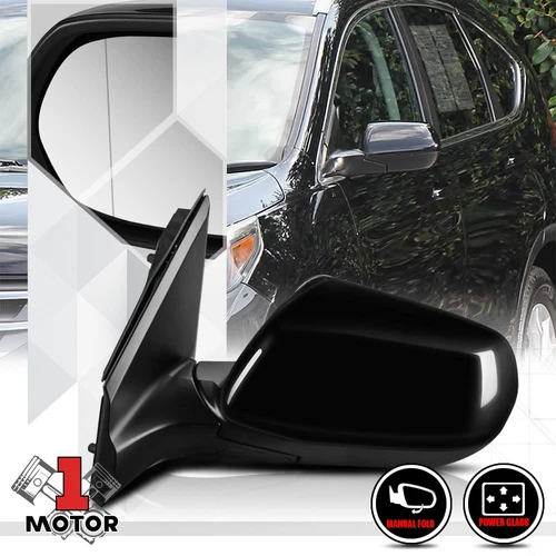 [Left] Driver Side Power Adjust Foldable Replacement Mirror for 12-16 Honda CRV