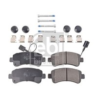 Febi Bilstein 116234 Bremsbelagsatz, Scheibenbremse FüR Peugeot