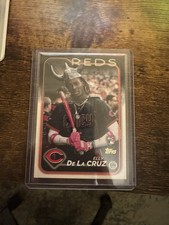 Topps 2024 Series 1 Golden mirror SSP Elly De La Cruz Rookie #141  Card