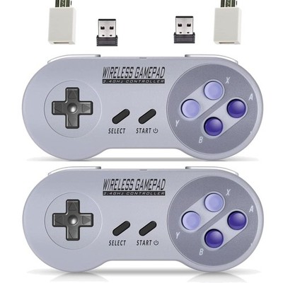 Wireless Controller for PC, Gamepad with USB Wireless Receiver Compatible wit...