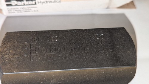 Parker Hydraulik C800S10 Rückschlagventil Neu in OVP - Bild 2 von 6