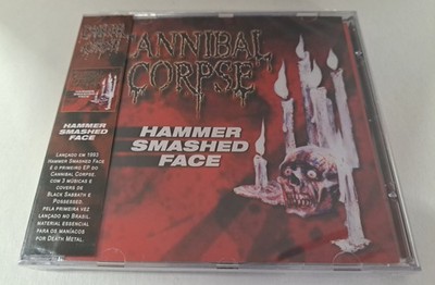 Cannibal Corpse Hammer Smashed Face New CD EP Reissue Brazil Death Metal