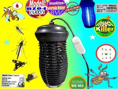 Insektenvernichter elektrisch Insect Killer UV Insektenschutz, aufhängbar,  6W