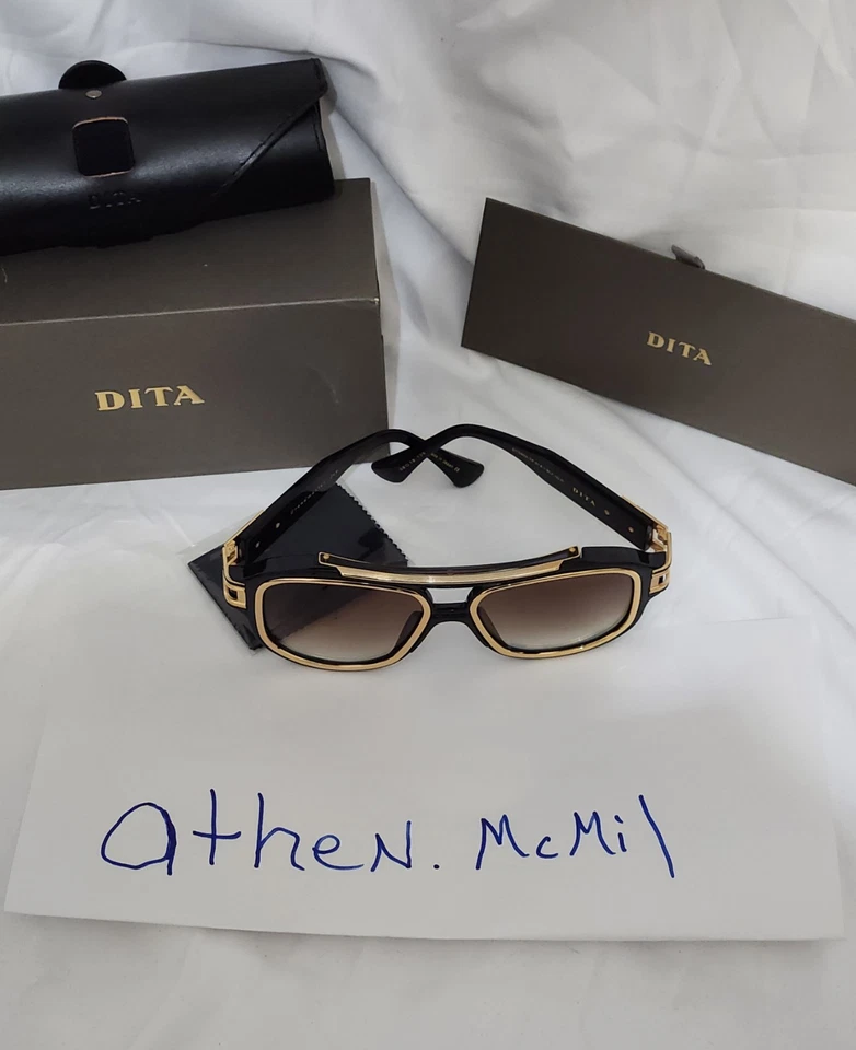 DITA Grandmaster Six negro/dorado Foto 3 de 4