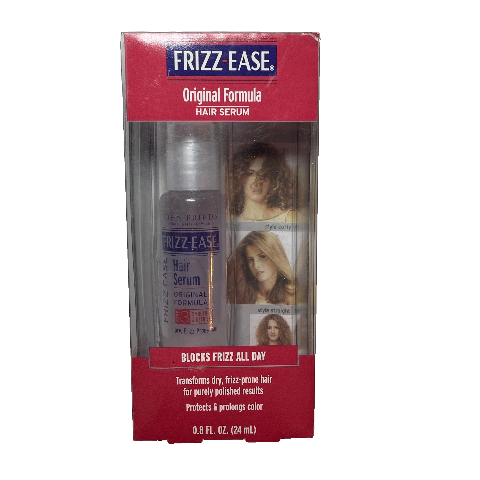John Frieda Frizz Ease Hair Serum Original Formula 0.8 oz