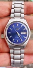 Seiko 5 Watch Automatic Vintage  Blue dial 6309 day date @ Japan