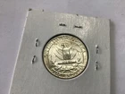1958 d silver washington quarter. bU