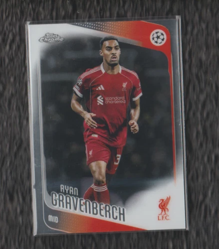 2025-26 Topps Chrome UEFA Club Competitions Ryan Gravenberch