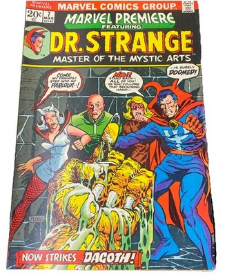 Marvel Premiere Featuring Dr Strange (Marvel Comics, 1973) Now Strikes Dagoth