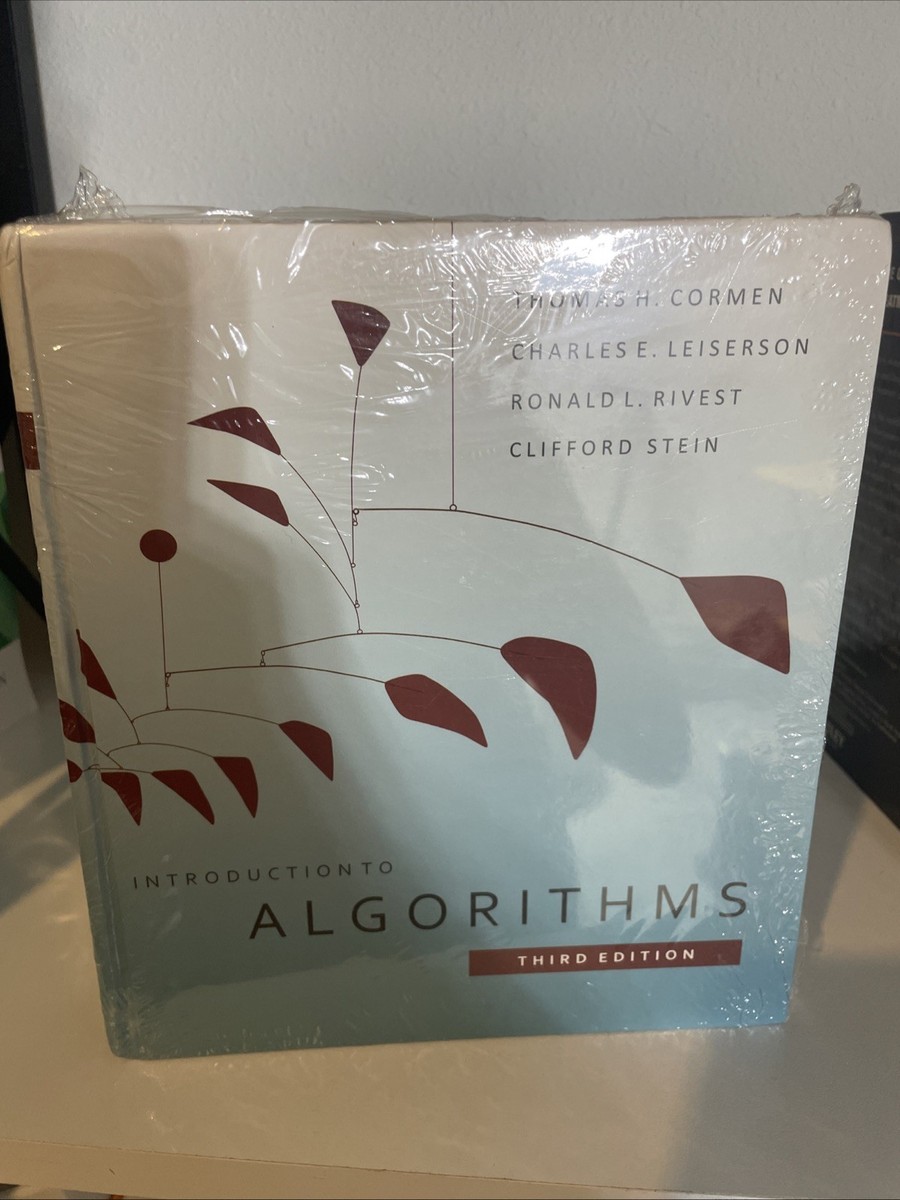 Introduction to Algorithms, Third Edition by Charles E. Leiserson
