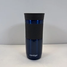 Contigo Byron 2.0 Stainless Steel Travel Mug Blue 16 oz Rubber Grip