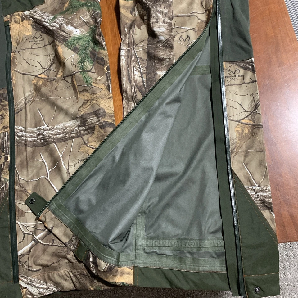 2013 Under Armour ArmourStorm Hunting Waterproof Realtree Camo Bibs 1220585 XL - Image 4 of 4